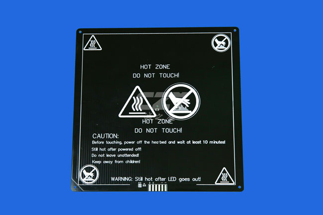 3D熱床打印機(jī)鋁基板